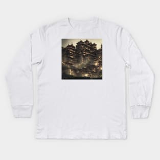 Precursors Fortress Kids Long Sleeve T-Shirt